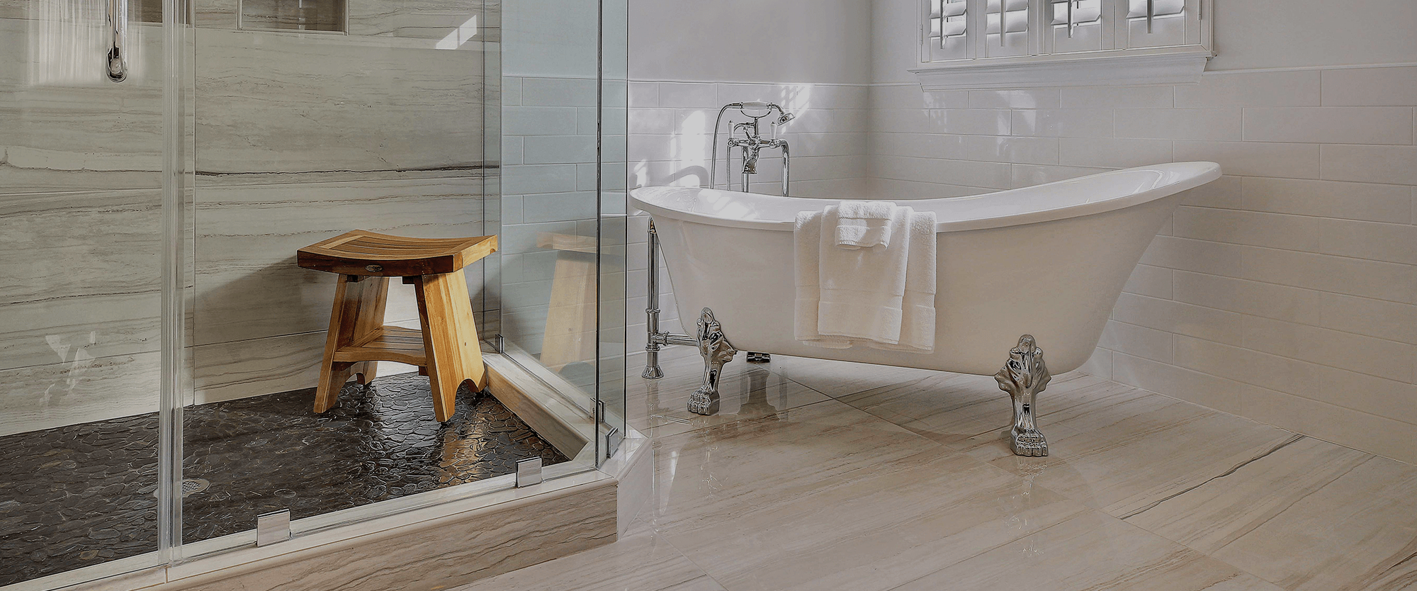 Bathroom Remodel with clawfoot tub